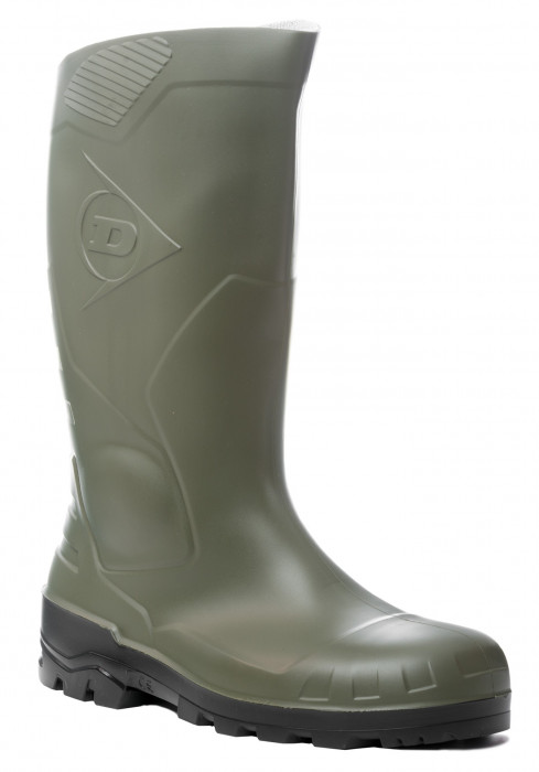 BOTTES PVC VERT AVEC SÉCURITÉ S5