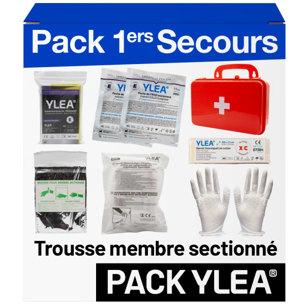 TROUSSE DE SECOURS POUR MEMBRE SECTIONNÉ YLEA