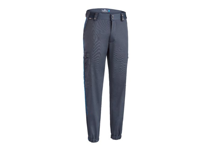 Pantalon léger taille standard 7/8ème prune femme