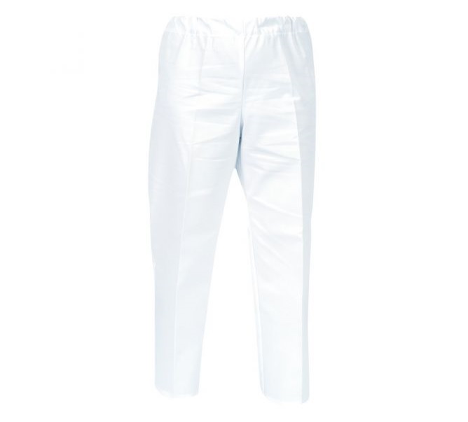 PANTALON BLANC MIXTE