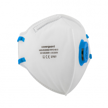 MASQUE FFP2 PLIABLE AVEC VALVE (BOITE DE 10)