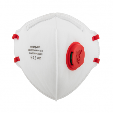 MASQUE FFP3 NR D PLIABLE AVEC VALVE (BOITE DE 10)
