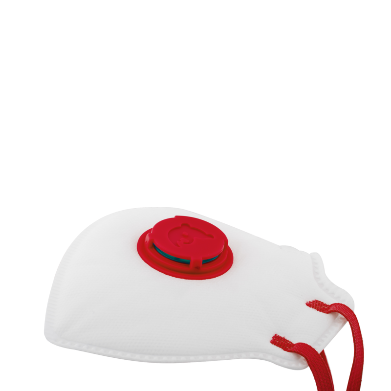 MASQUE FFP3 NR D PLIABLE AVEC VALVE (BOITE DE 10)