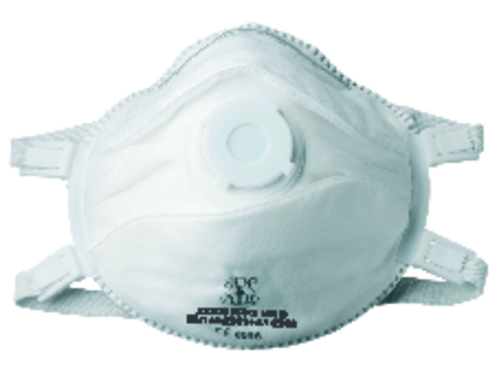 MASQUE FFP3 NR D COQUE AVEC VALVE (BOITE DE 5)